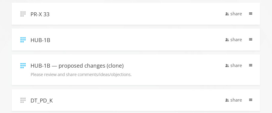 A Kanban Tool board clone with flow change preview for the team