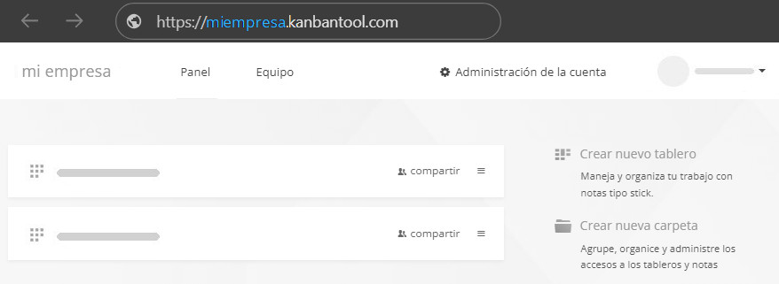 Iniciar sesión en Kanban Tool en la página de inicio de sesión personalizada