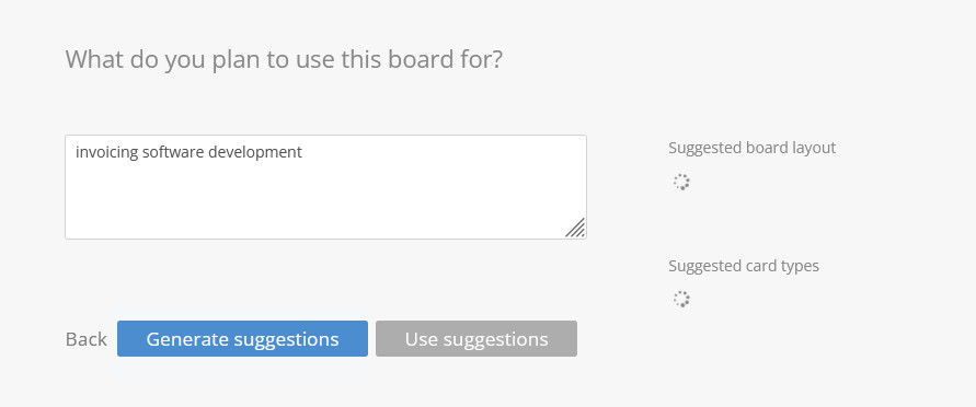 Generating board layout and card types