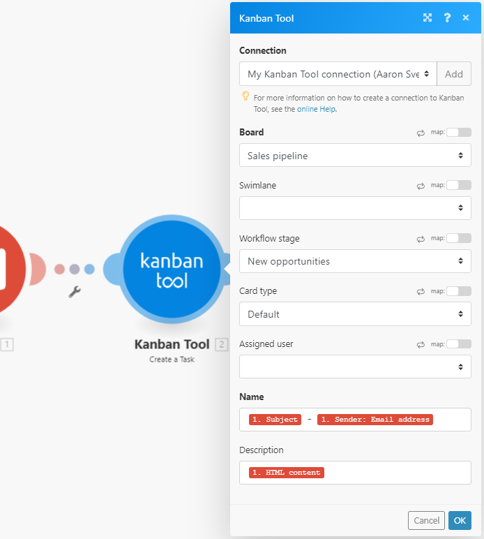 How to use Integromat - adding a module
