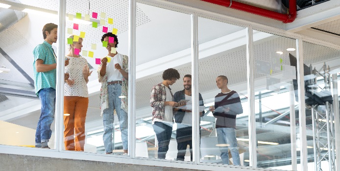 A daily stand-up meeting Implementing Kanban - The Daily Kanban Stand-up