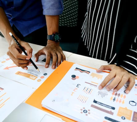 Kanban metrics Team looking at performance metrics