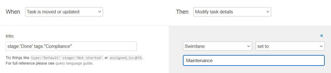 Kanban Tool automation example four