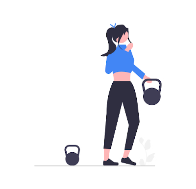 Minimize muri with a pull-based system like Kanban A woman moves one dumbbell at a time, avoiding straining