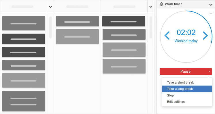 Pausing Work Timer manually