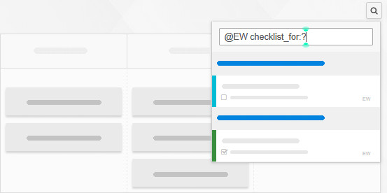 Searching all boards by a checklist assignment Searching all boards by a checklist assignment