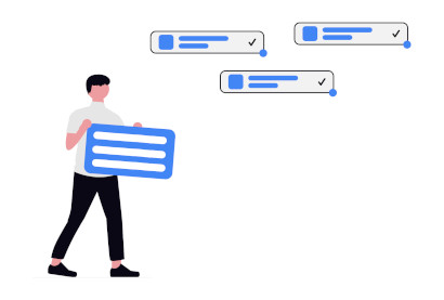 Gerente que prioriza las solicitudes para un equipo Kanban