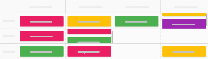 Shorter scrollable swimlanes in Chrome or Edge
