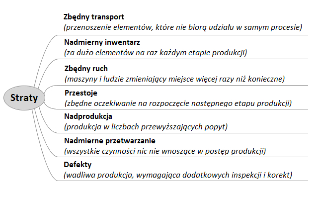 Siedem rodzajów strat