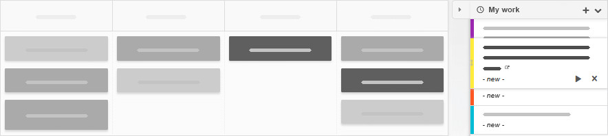Sorting tasks in the My Work list Sorting tasks in the My Work list