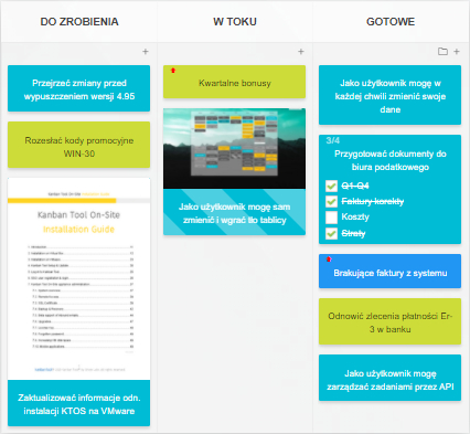 Tablica Kanban w Chmurze