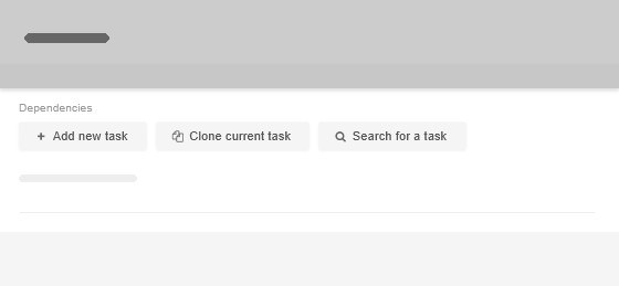 Dependency creation options