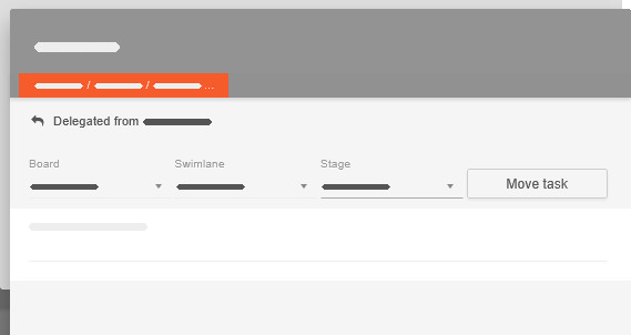 Preview dependent task's source board location