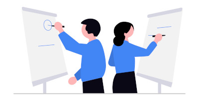 Teamwork on visual boards