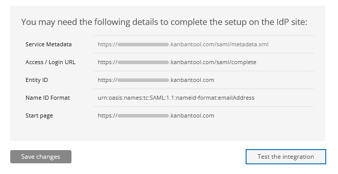 Testing SSO with SAML