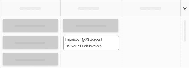 The Add Task Box power-up use example