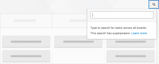 The global search magnifying glass icon