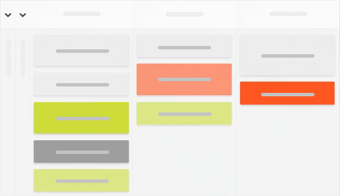 Inactive cards display faded with the Card Aging power-up