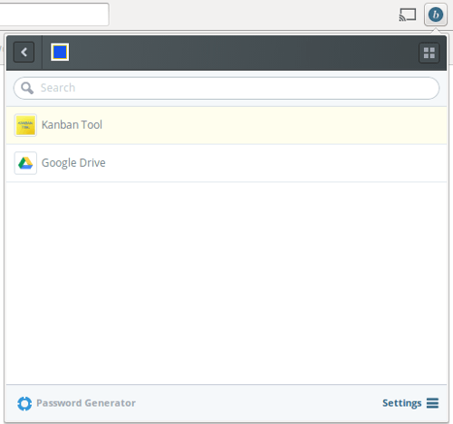 Bitium browser extension