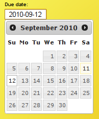 due date on kanban card