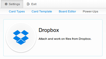 Enable Dropbox integration