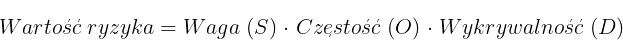 Obliczenie wartości ryzyka